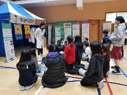 2019학교흡연예방 체험부스 운영 사진